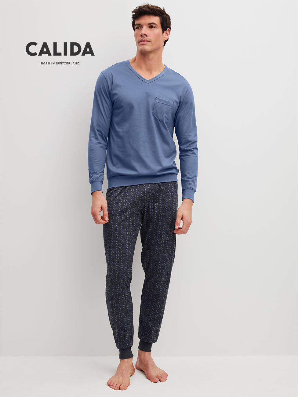 Calida Relax Imprint 1 Cuffed Men Pyjama