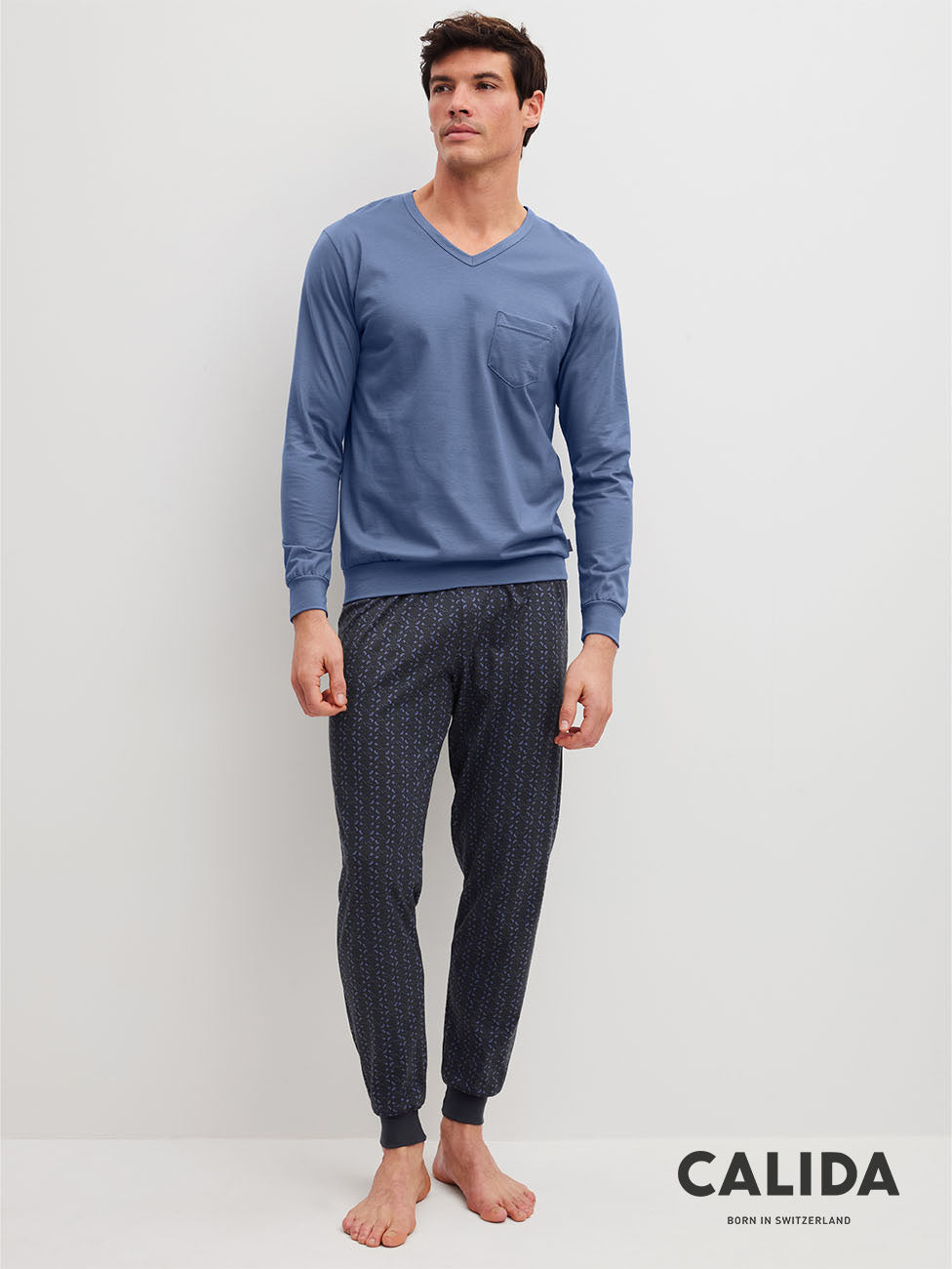 Calida Relax Imprint 1 Cuffed Men Pyjama