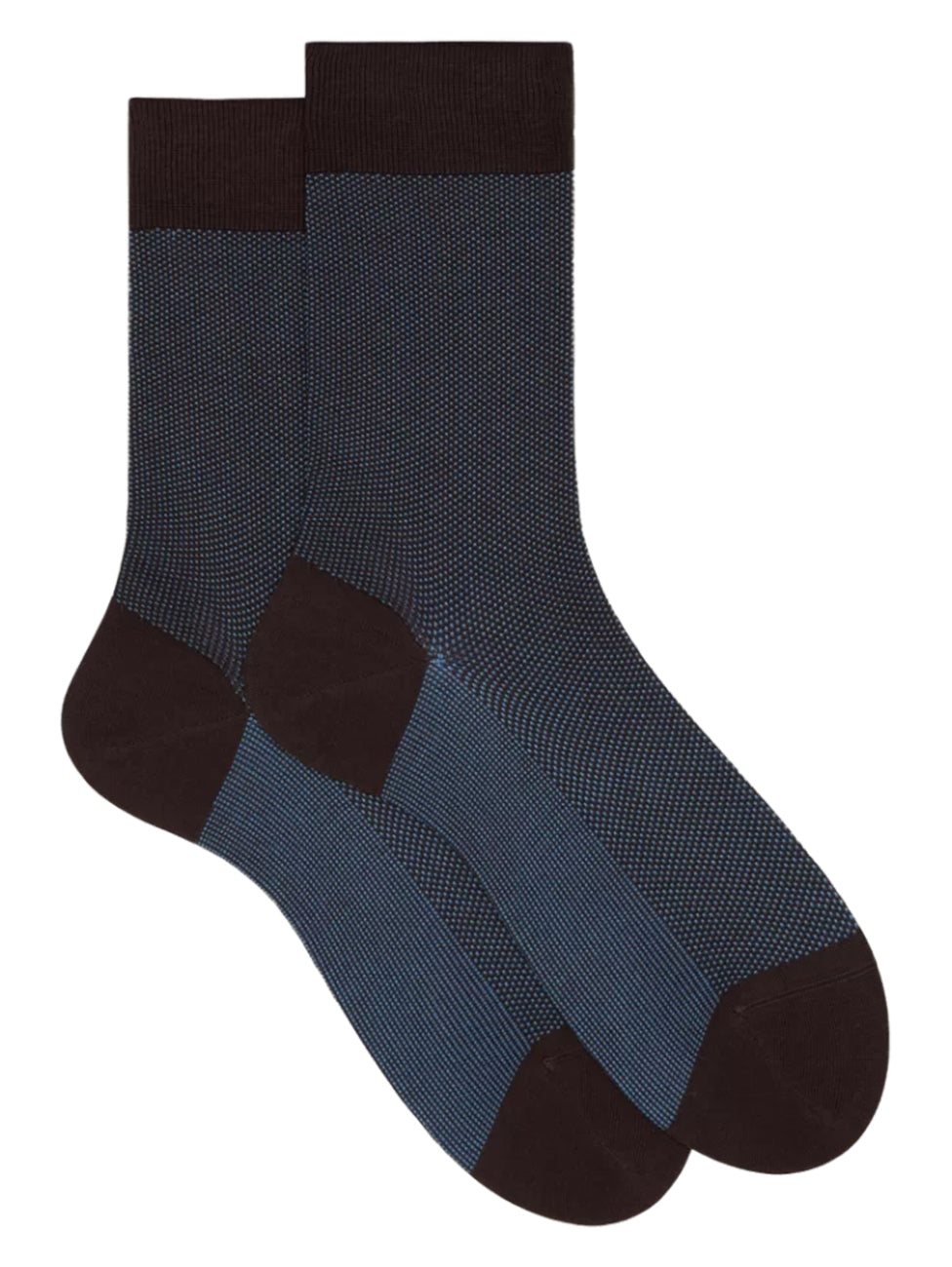 Doré Doré Men's Mercerised Cotton Lisle Caviar Socks