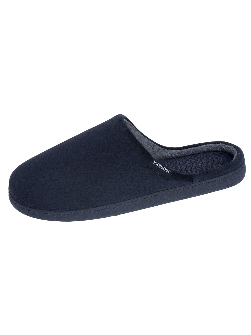 Isotoner Ergonomic Navy Slippers