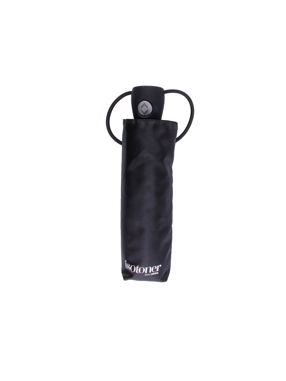 Isotoner Mini Auto Black Umbrella