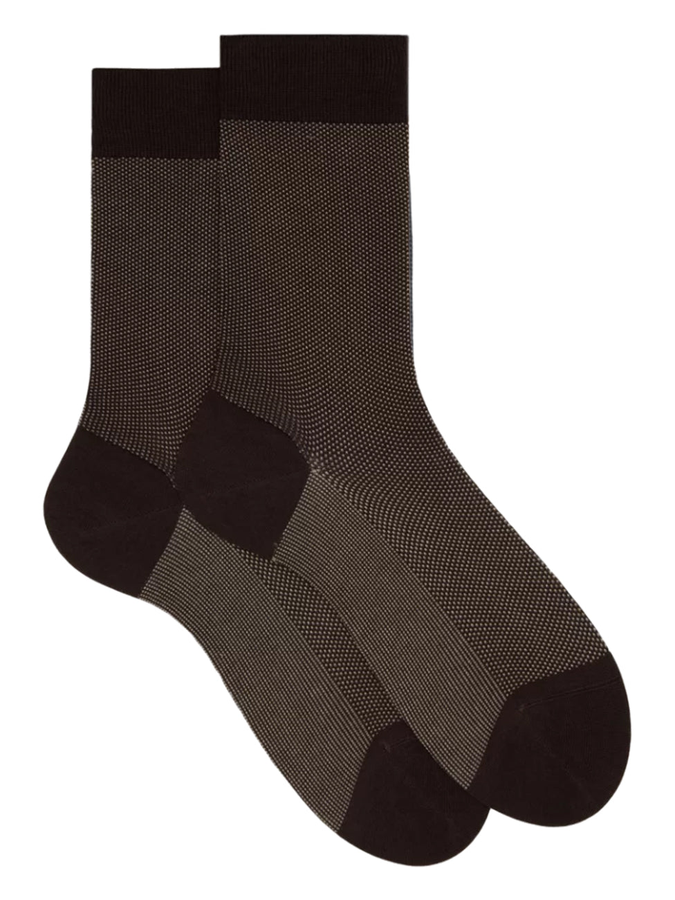 Doré Doré Men's Mercerised Cotton Lisle Caviar Socks