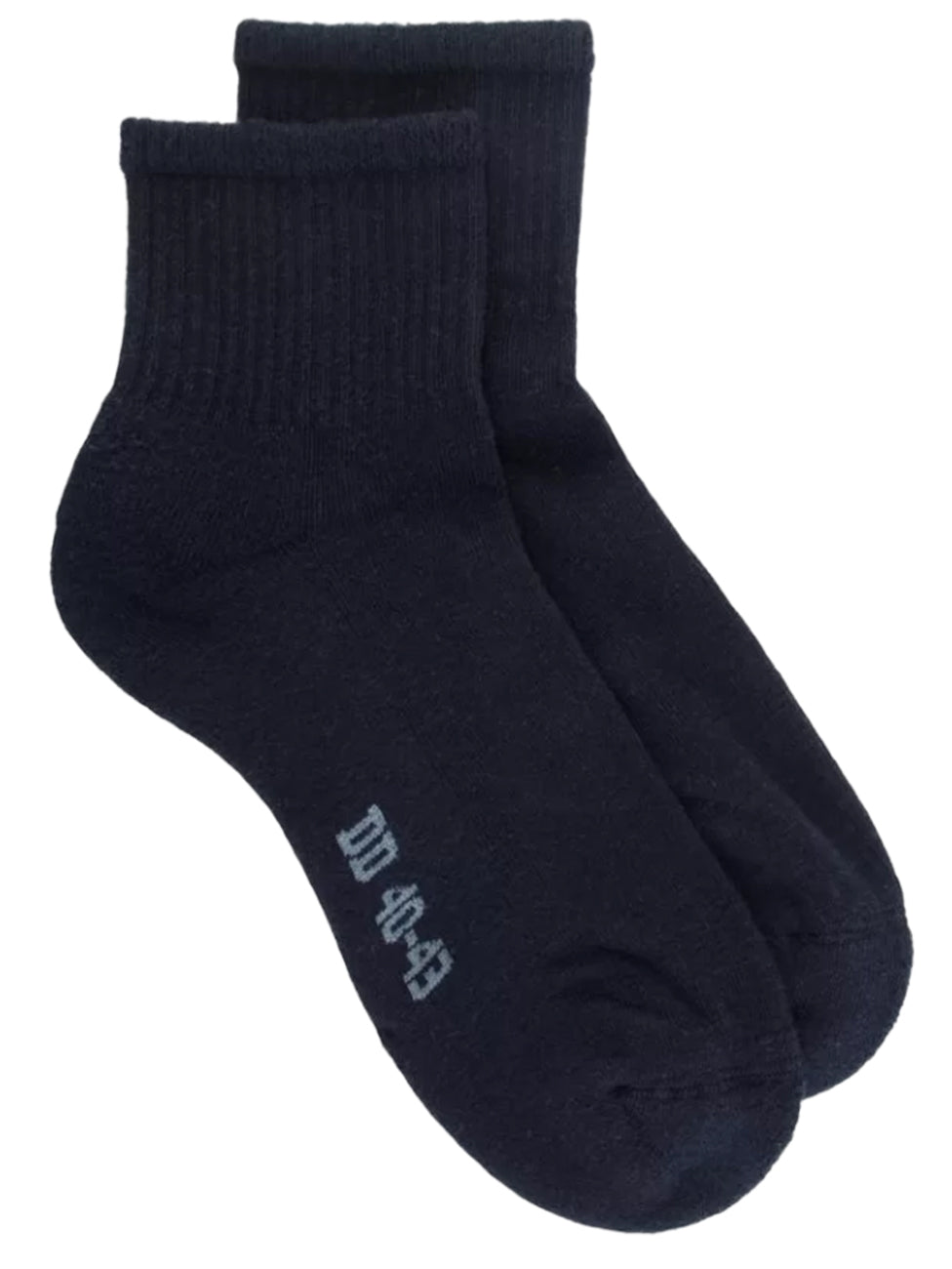 Doré Doré Men's Sport Ankle Socks With Terry Sole
