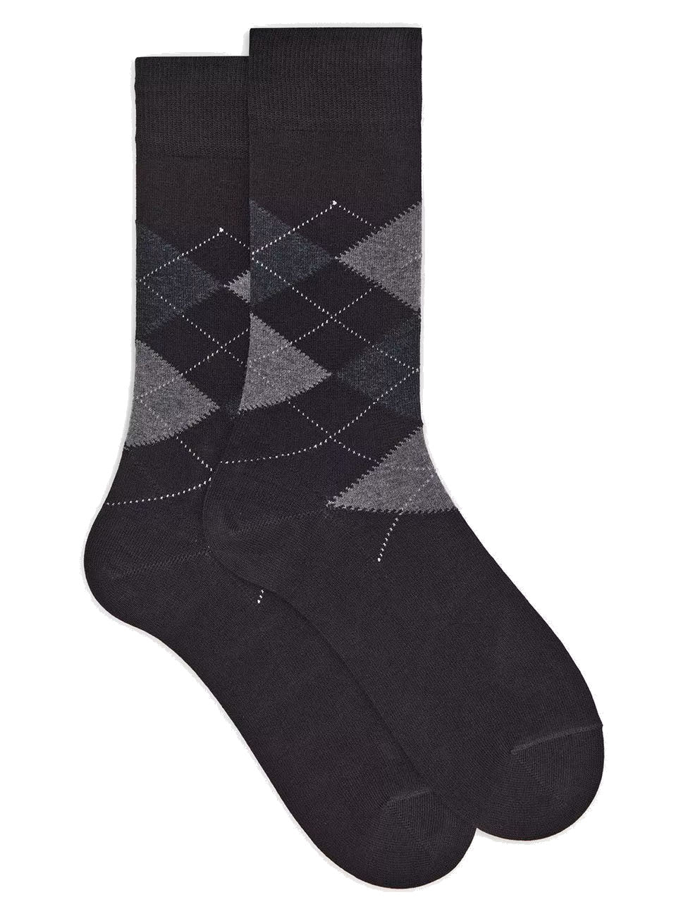 Doré Doré Three-color Patterned Short Socks