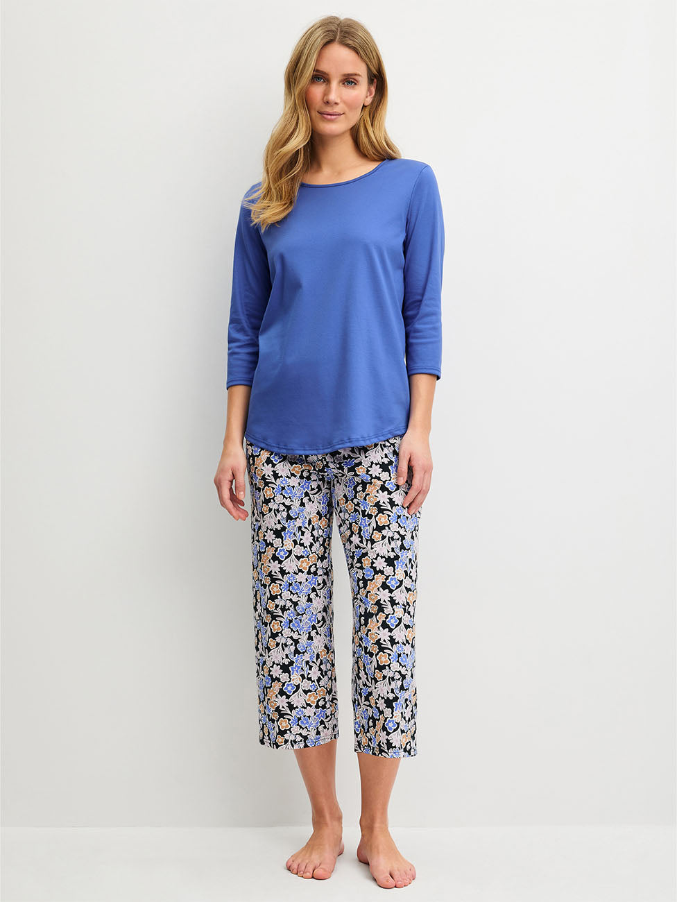 Calida Flower Dreams Women 7/8 Pyjama