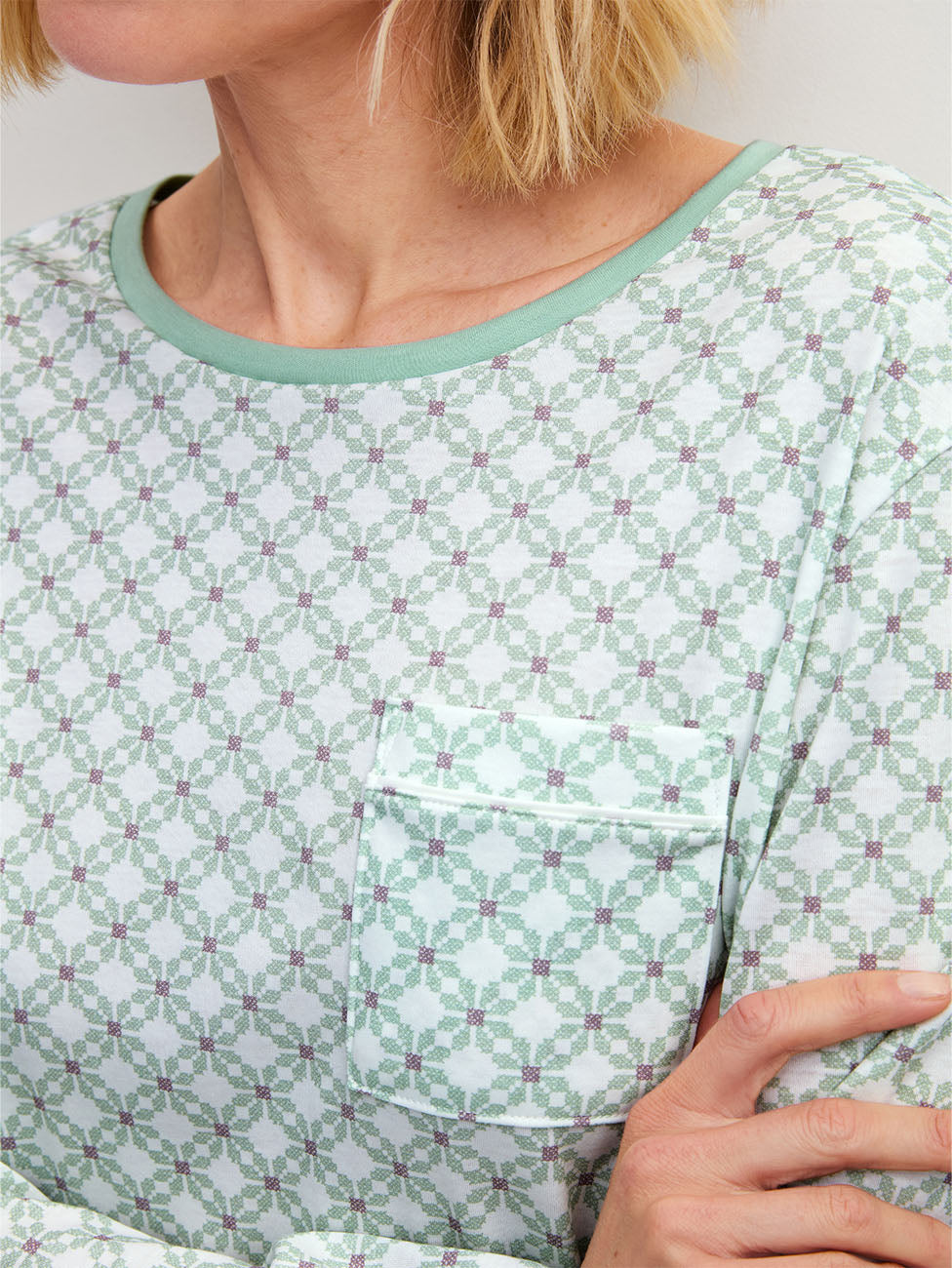 Calida Sweet Dreams Women Long Sleeve Nightdress