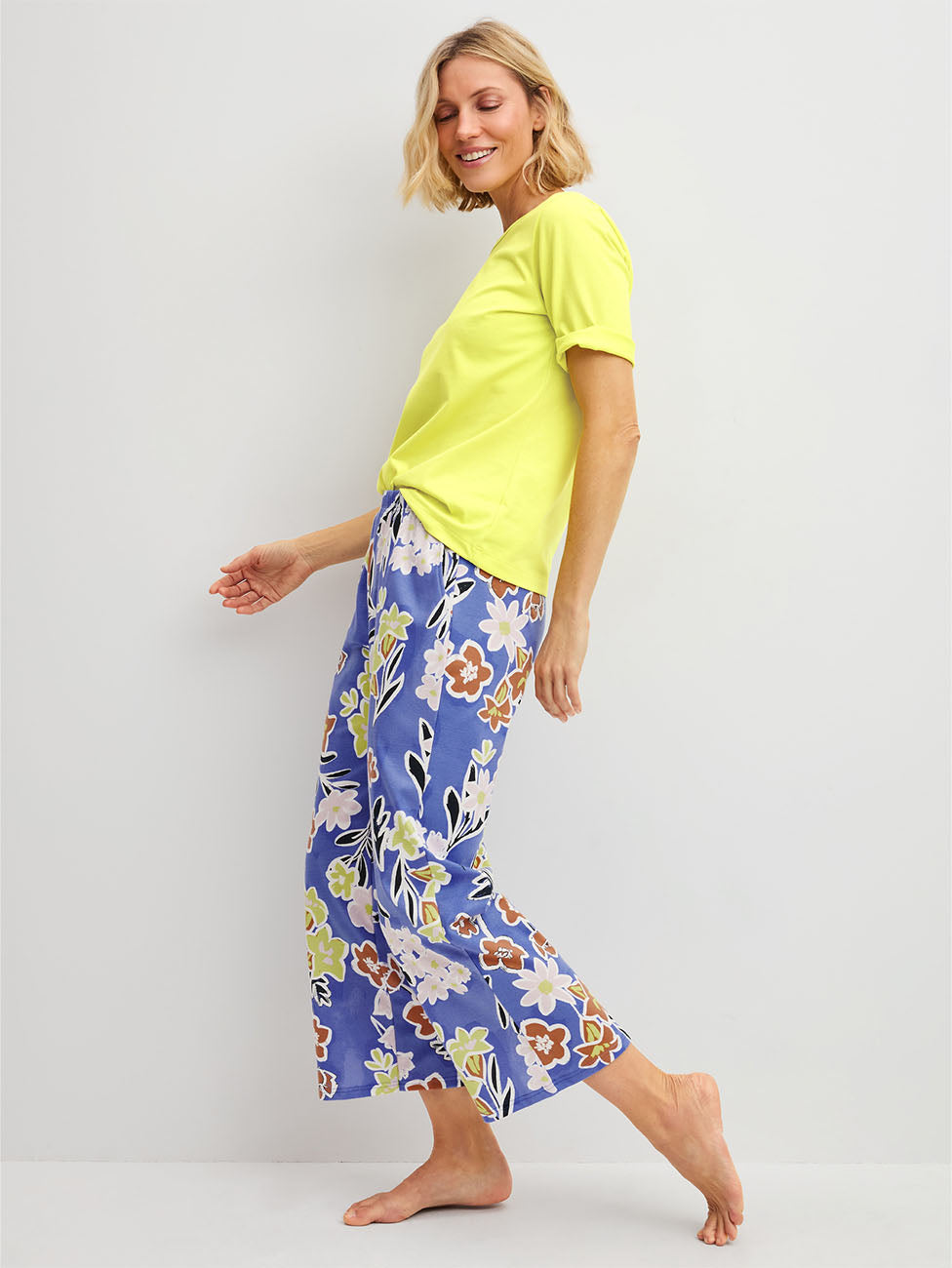 Calida Late Bloom M&M Women 7/8 Pyjama Trousers