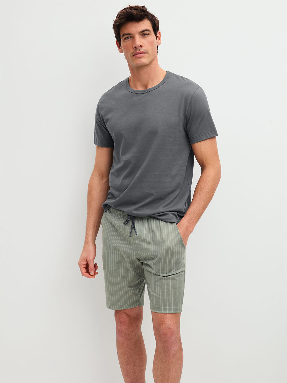 Calida RMX Sleep Leisure Men Short-Sleeved Shirt
