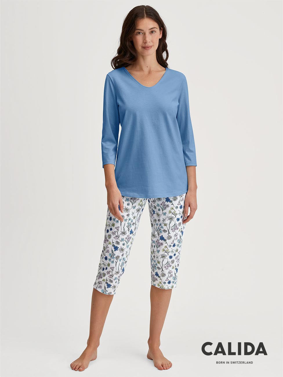 Calida Flower Nights Capri Pyjama