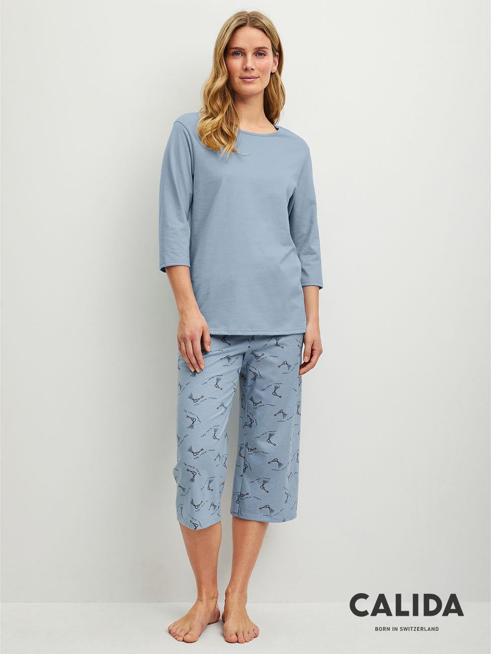 Calida Hotel Nights Women Capri-Pyjama