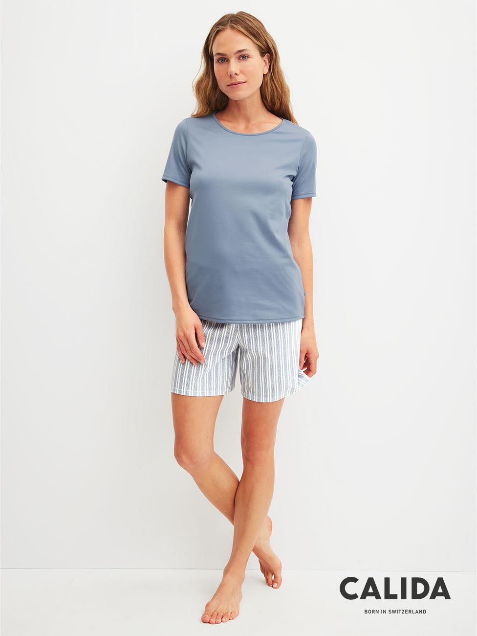 Calida Striped Dreams Short Pyjamas