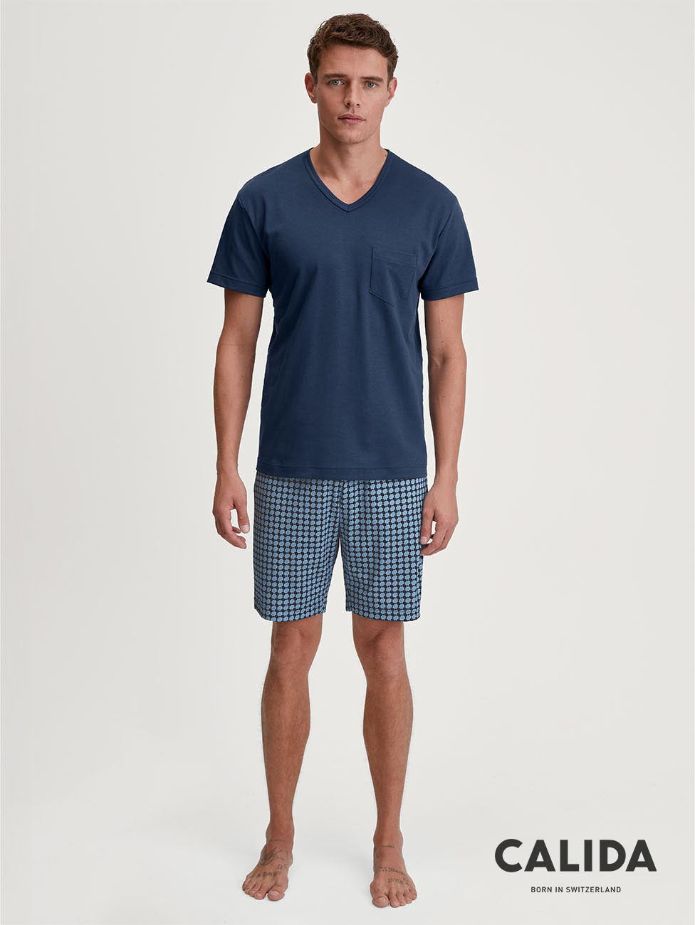 Calida Relax Streamline 2 Men Short Pyjamas