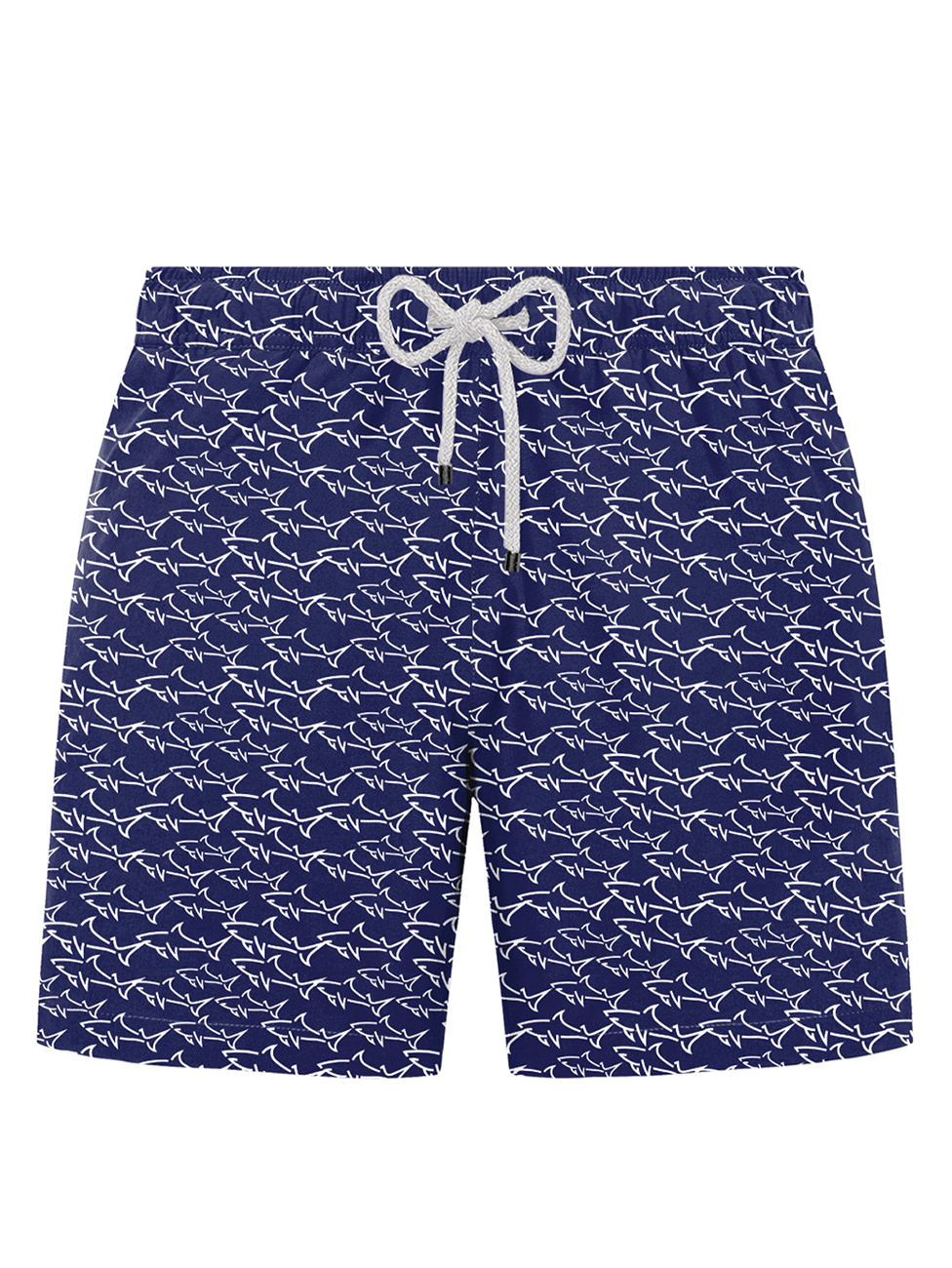 John Frank Gts All Over Printed Mini Shark Swimshorts