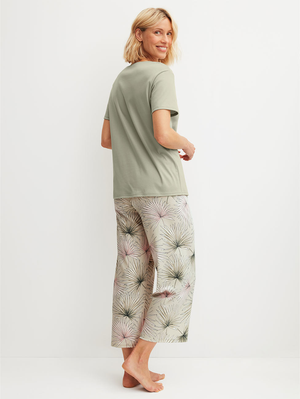 Calida Leaf Dreams 7/8 Pyjamas