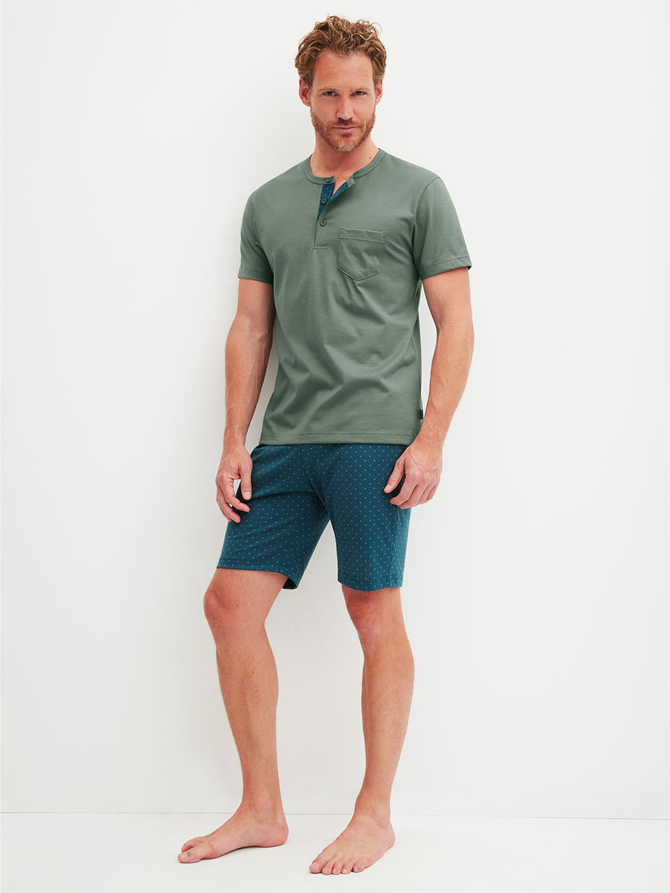 Calida Relax Imprint 1 Short Pyjamas