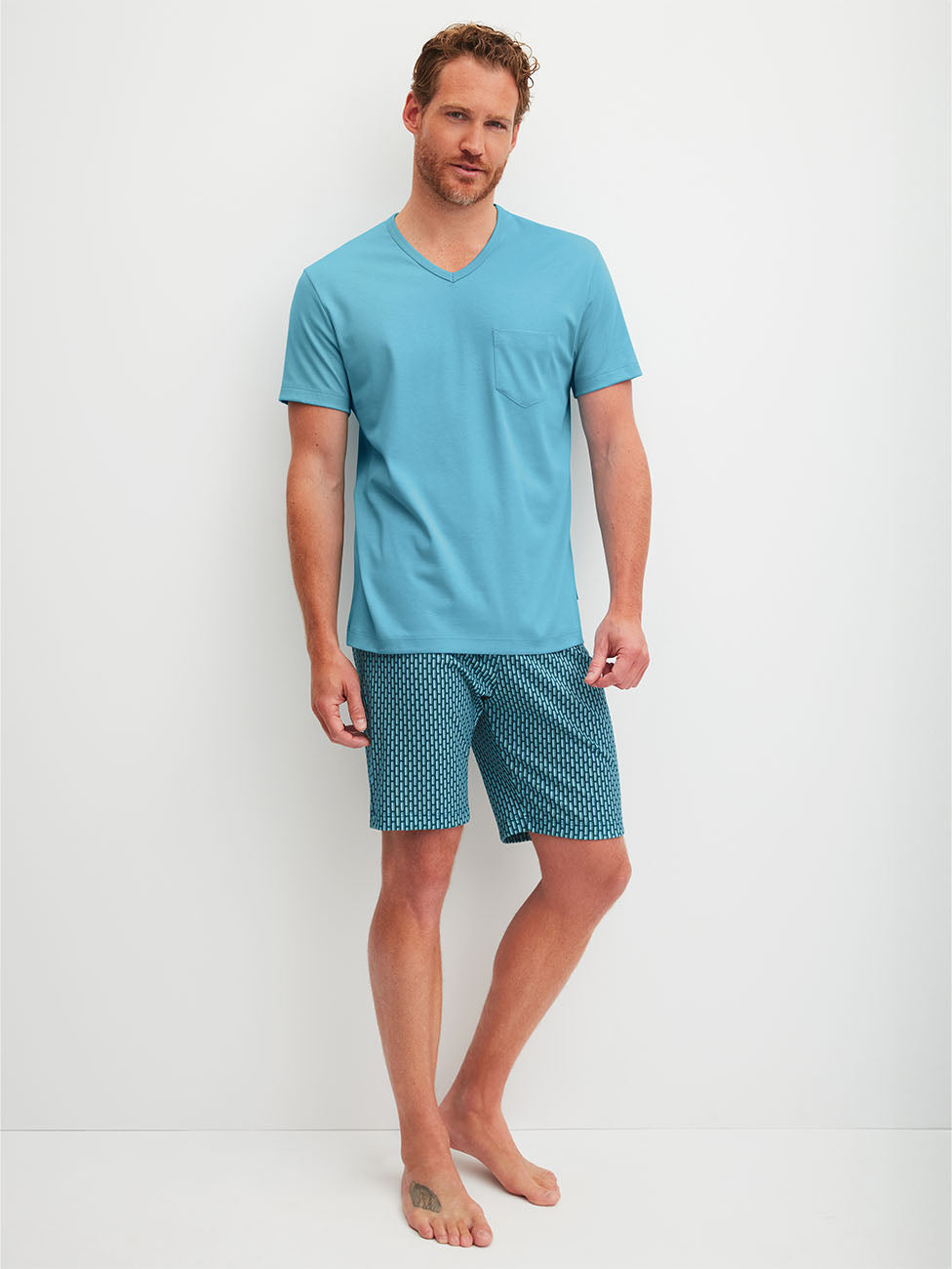 Calida Relax Streamline 1 Men Short Pyjamas