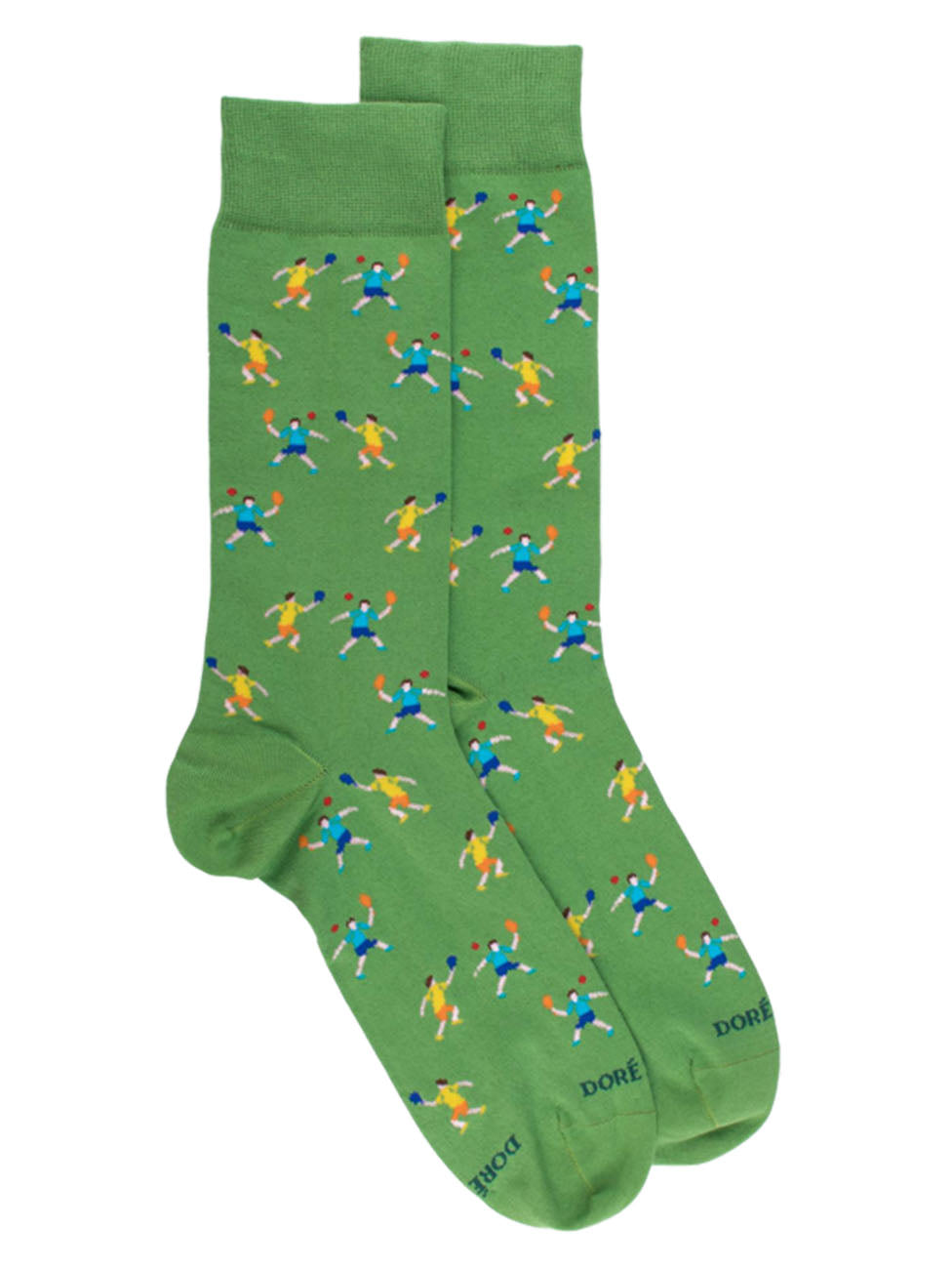 Doré Doré Fancy Racket Players Men's Cotton Socks