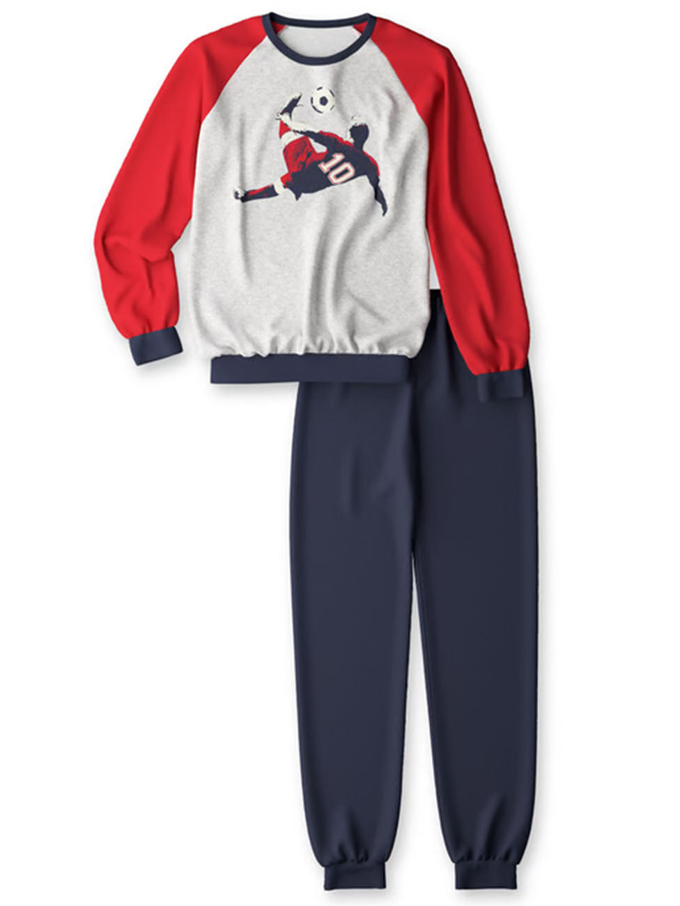 Calida Kids Soccer Boys Pyjamas With Cuf