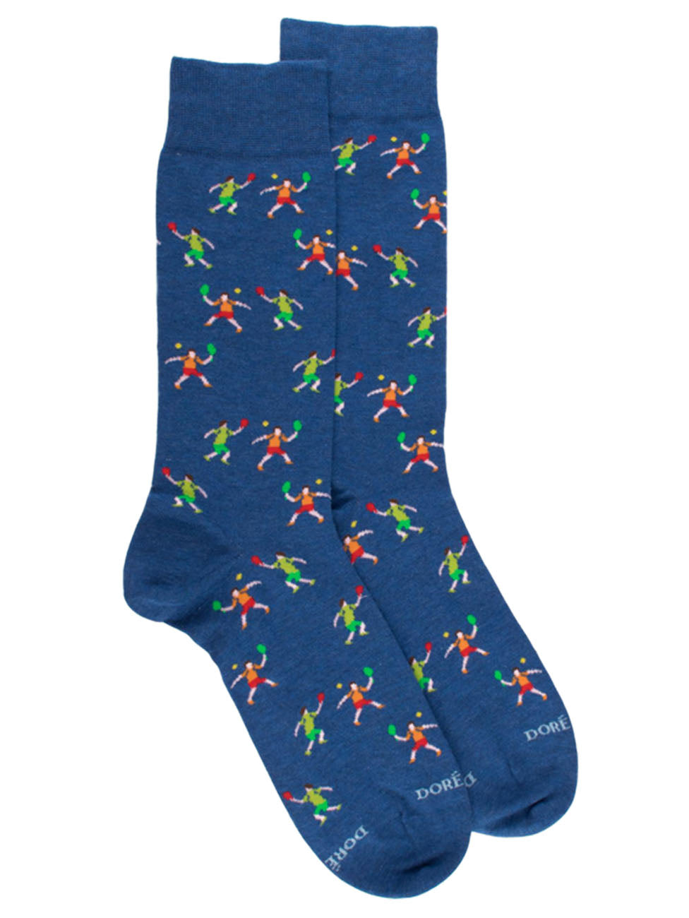 Doré Doré Fancy Racket Players Men's Cotton Socks