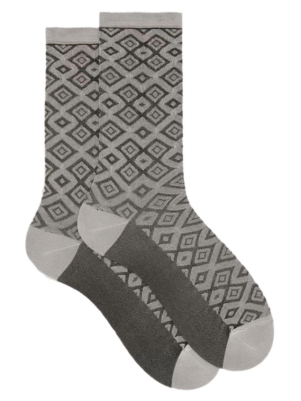 Doré Doré Diamond Pattern Women's Socks
