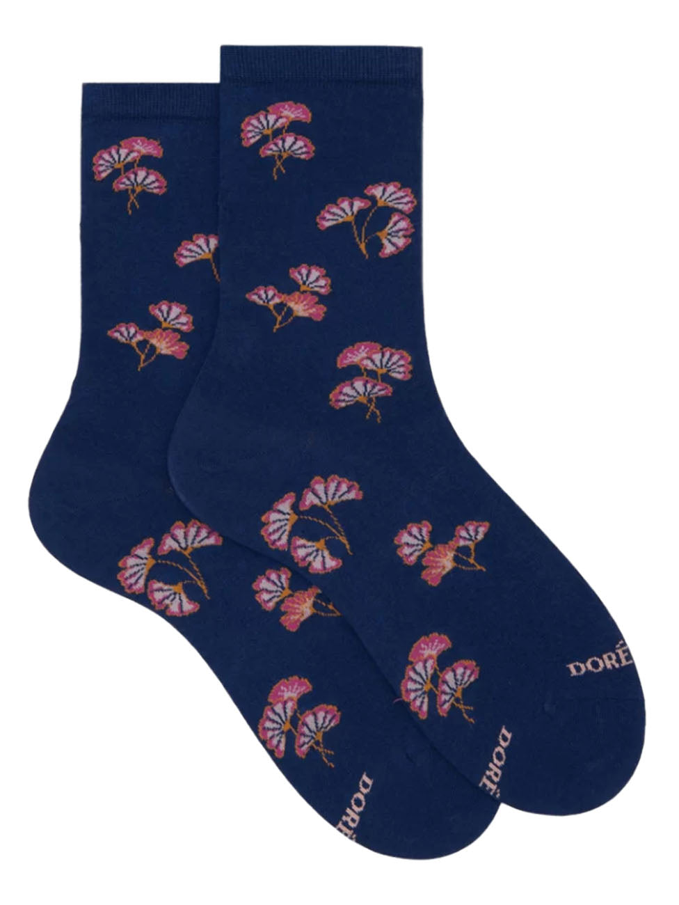 Doré Doré Floral Pattern Short Socks