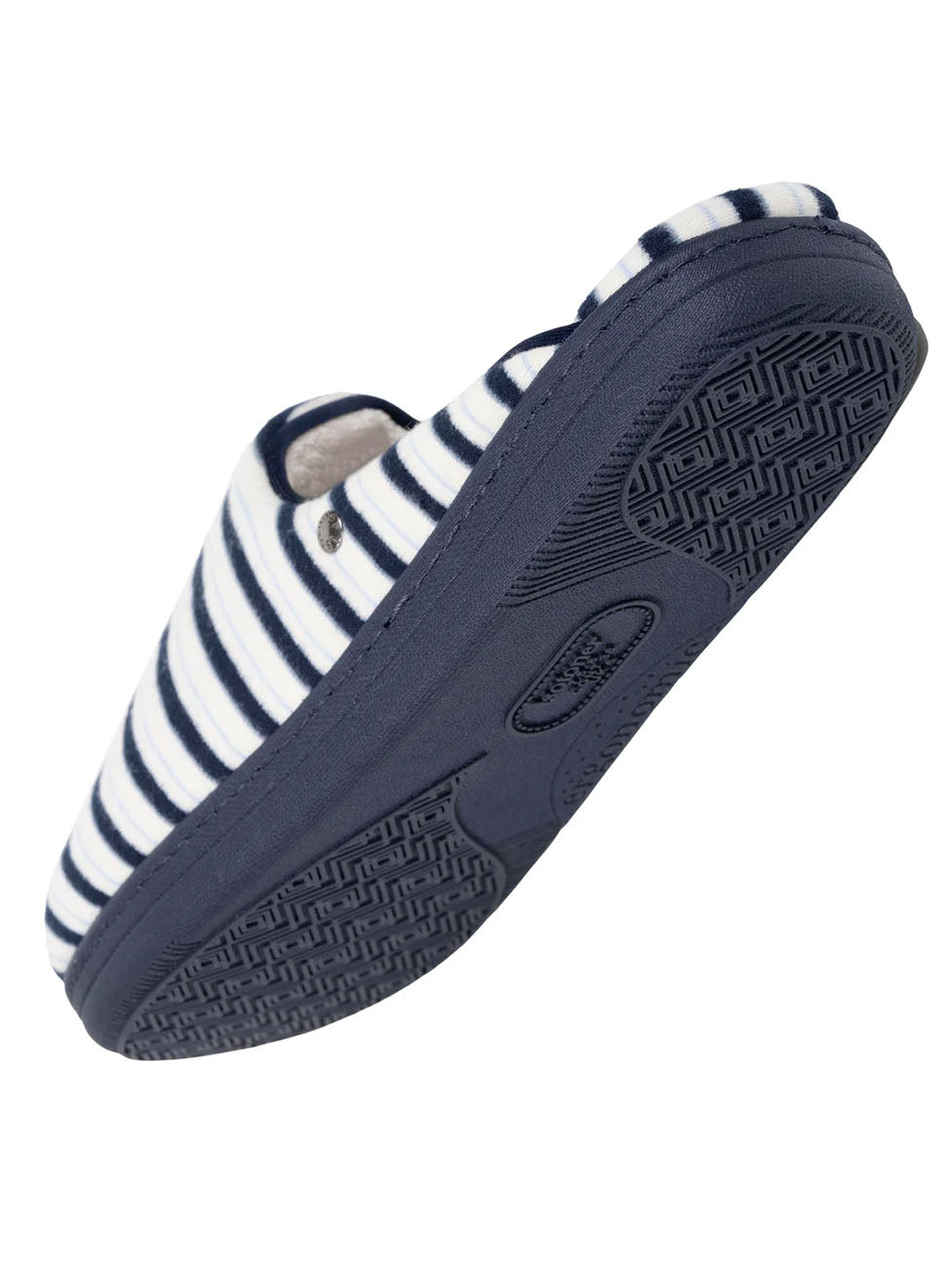 Isotoner Blue Striped Slippers