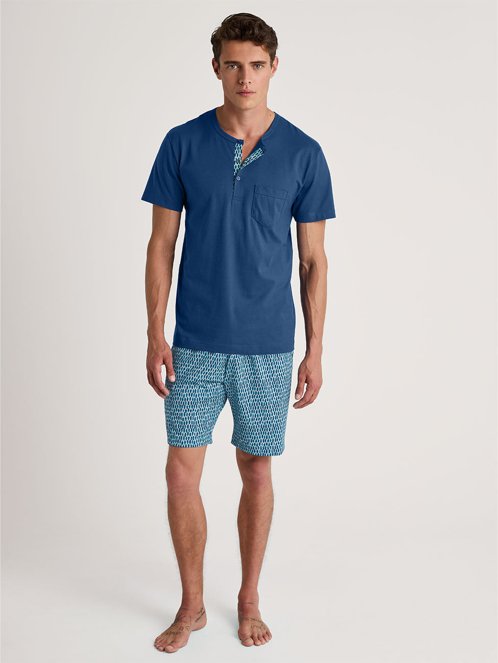 Calida Relax Imprint 1 Short Pyjamas