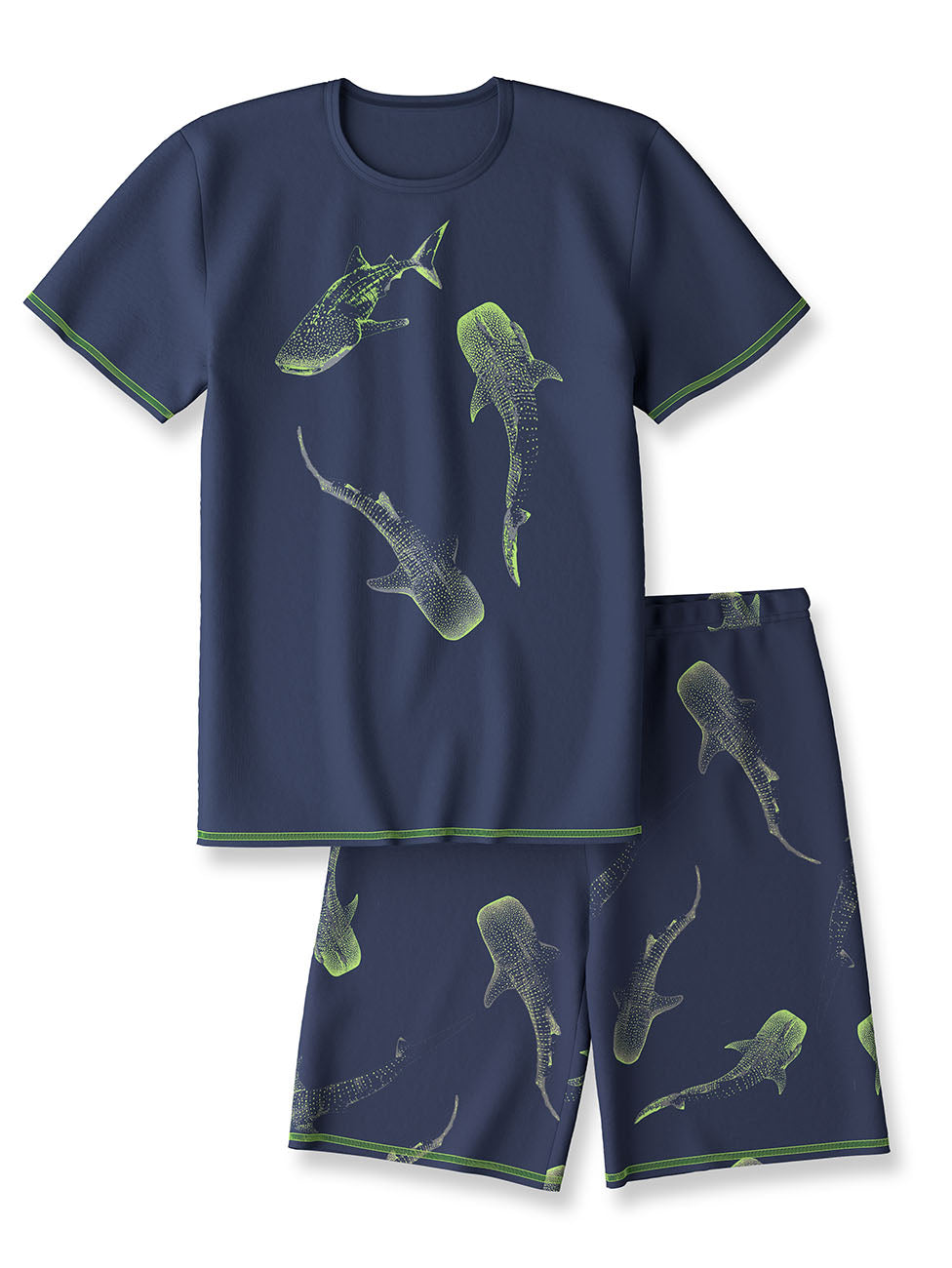 Calida Kids Shark Short Pyjamas