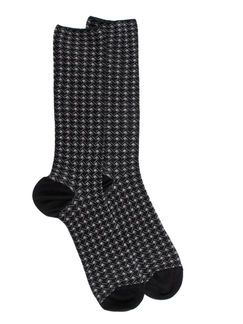 Doré Doré Homme Chaussette Sbe Co/Ea Lignes Et Losanges