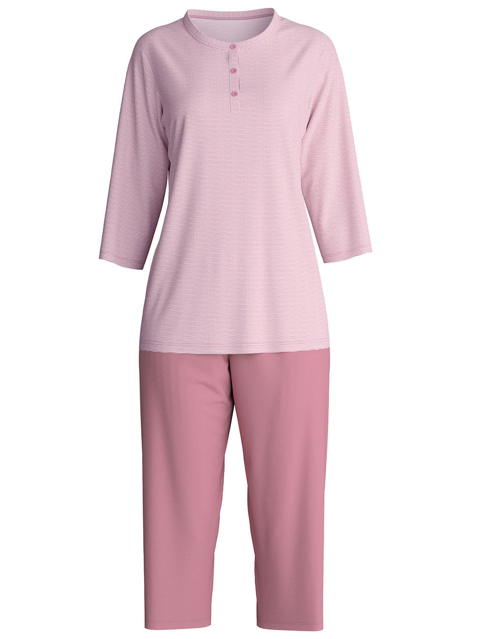 Calida Striped Dreams Women 3/4 Pyjamas