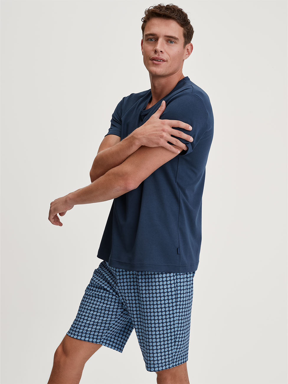 Calida Relax Streamline 2 Men Short Pyjamas