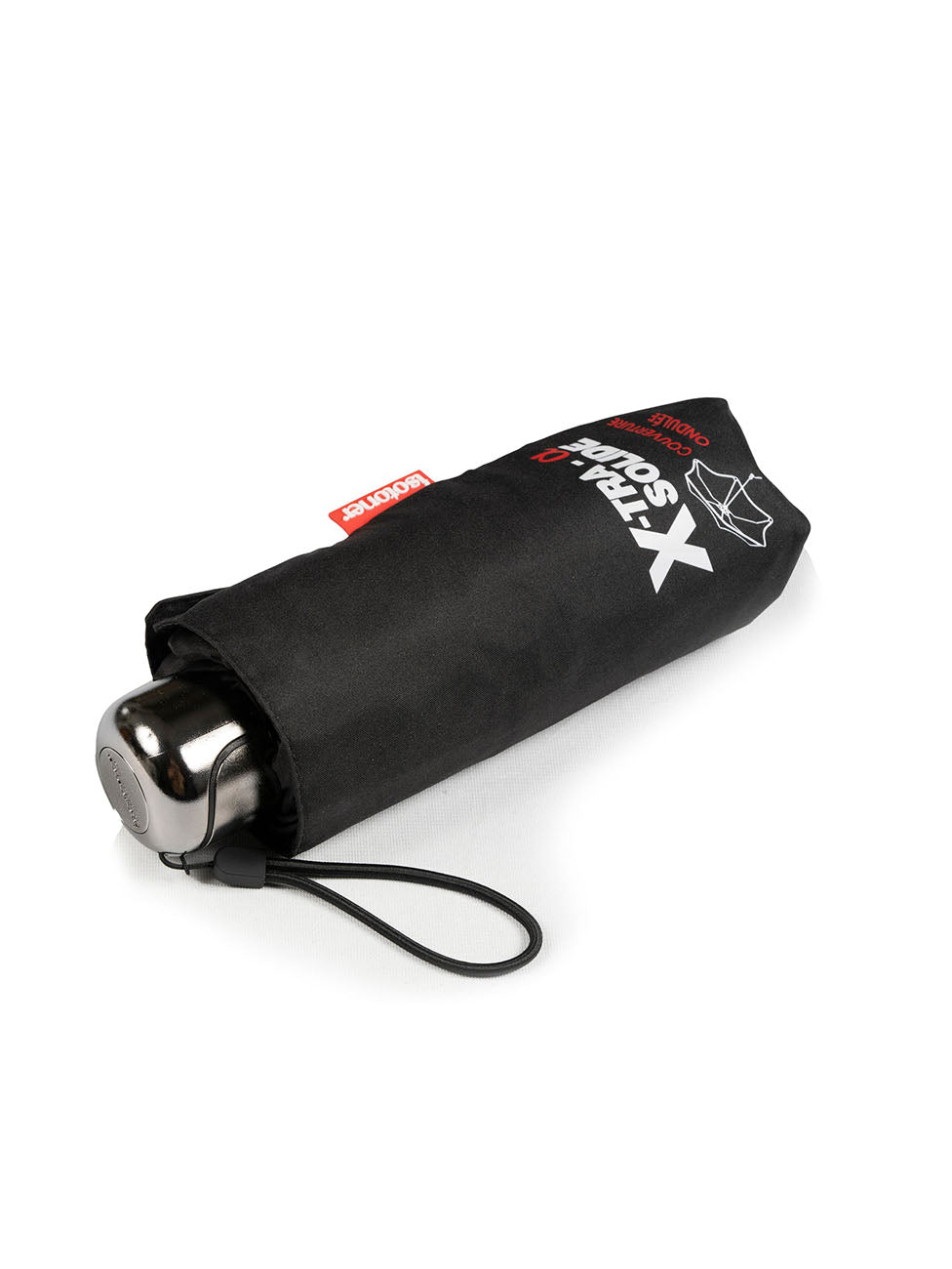 Isotoner Black X-Tra Resistant Alpha Umbrella