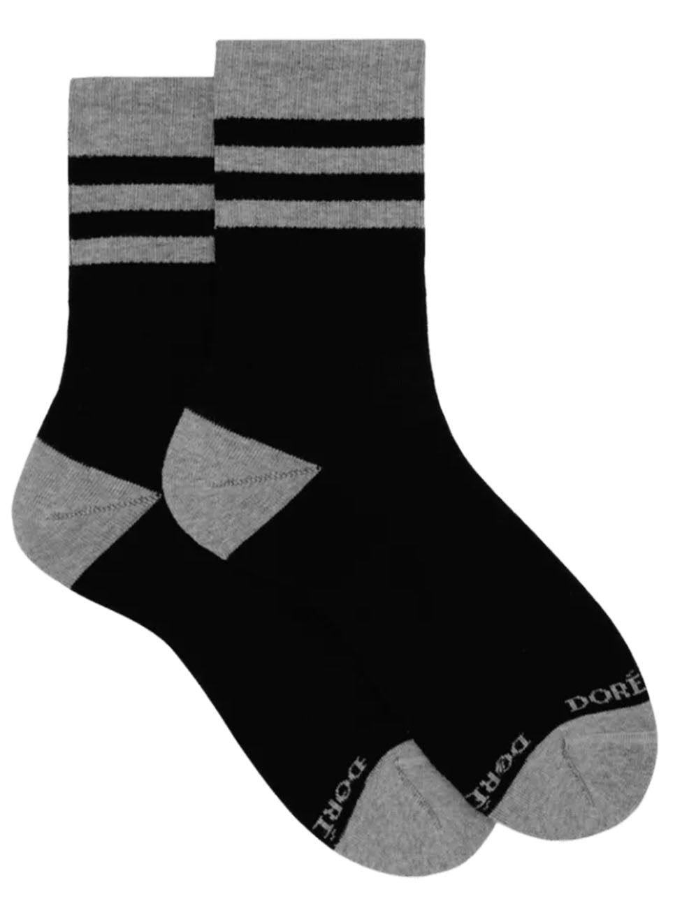 Doré Doré Striped Cotton Terry Women's Short Socks