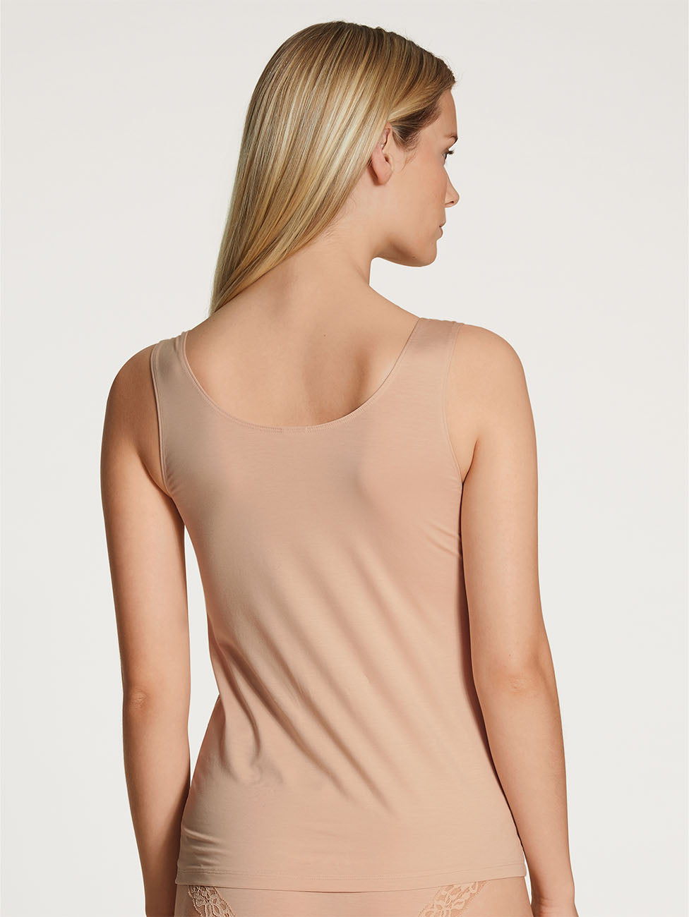 Calida Natural Comfort Lace Tank Top