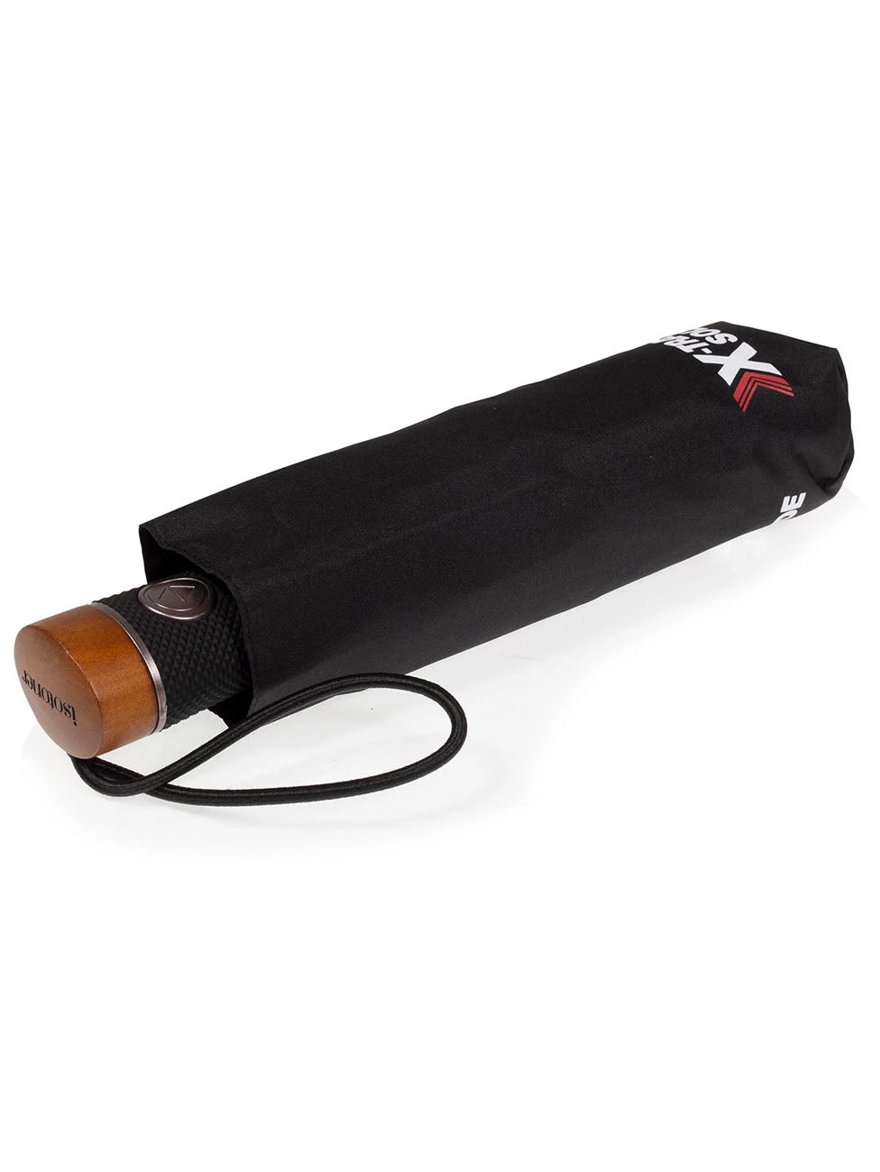 Isotoner Deluxe X-Tra Resistant Wooden Umbrella