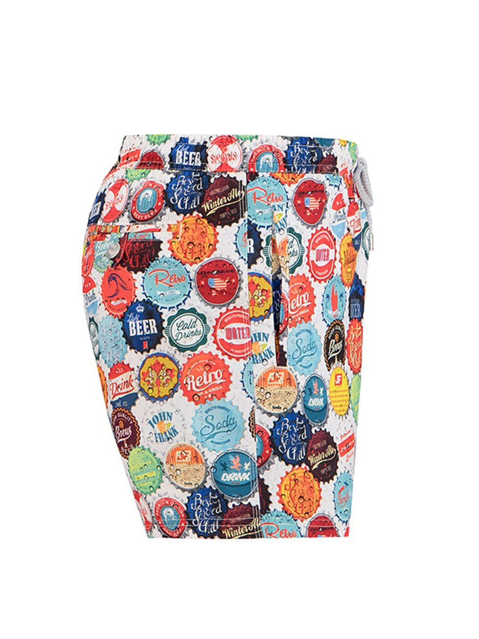 John Frank All Over Printed Swimshorts - Beer Caps