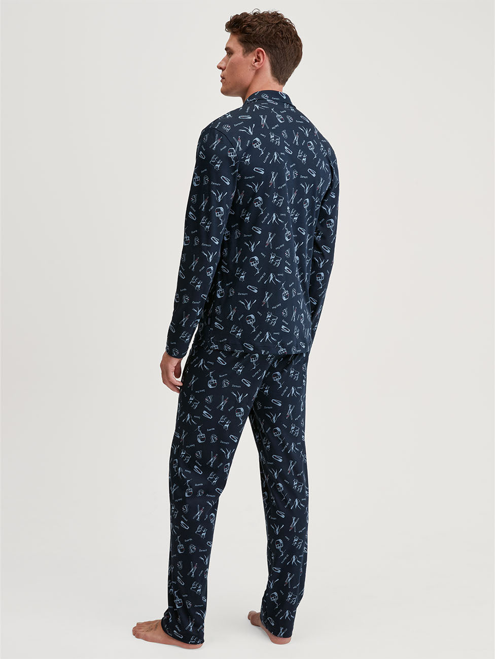 Calida Relax Swiss Resort Button-Up Pyjama