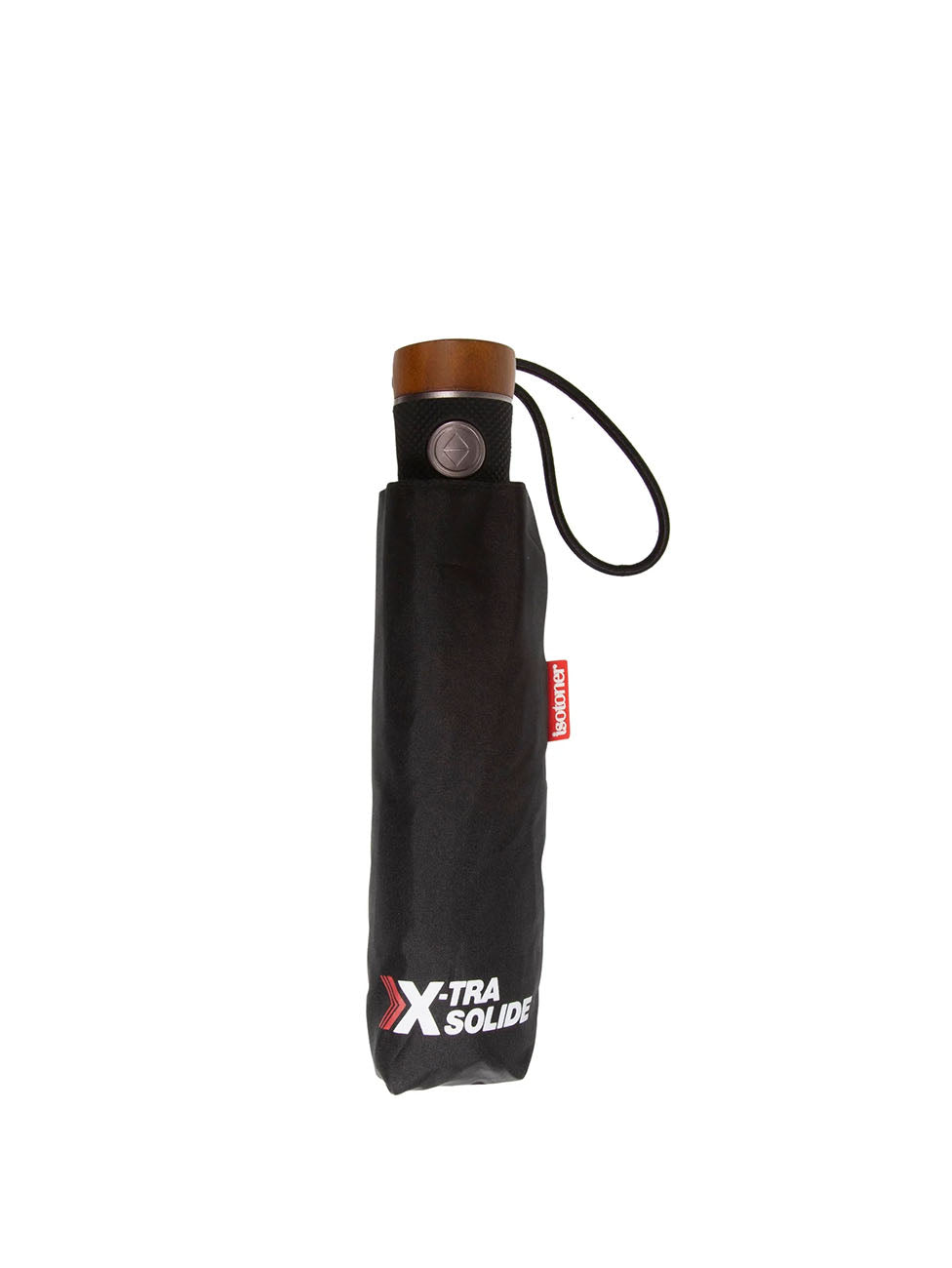 Isotoner Deluxe X-Tra Resistant Wooden Umbrella