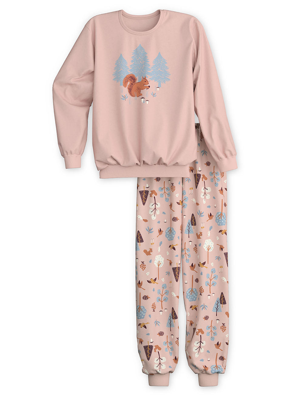 Calida Kids Forest Girls Pyjamas With Cuff