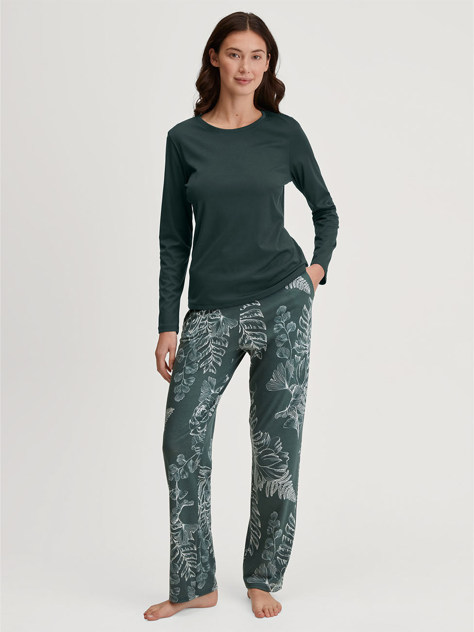 Calida Favourites Botanic Women Shirt Long-Sleeve