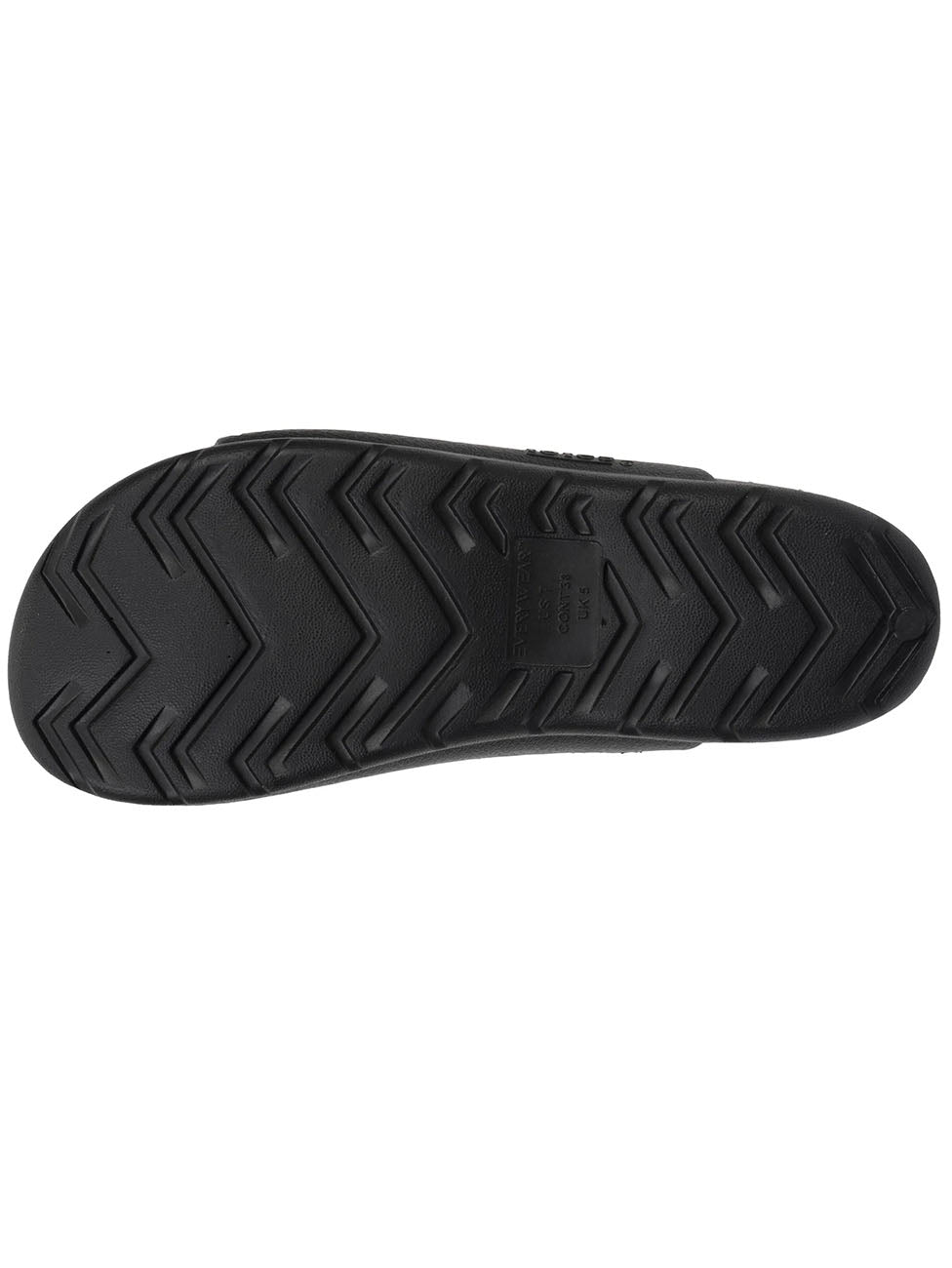 Isotoner Women's Adjustable Black Flip-Flops
