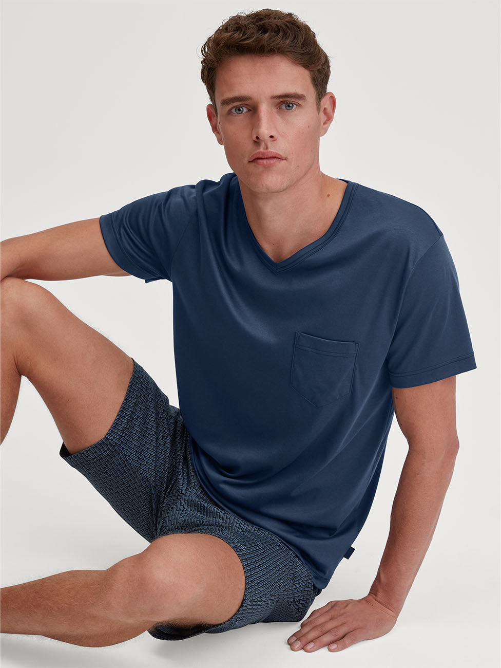 Calida Relax Superlight Men Short Pyjamas