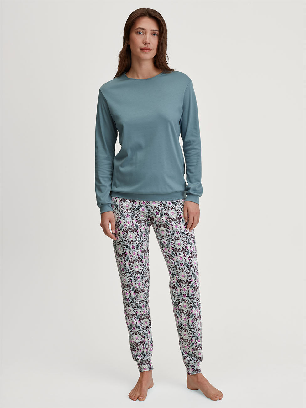 Calida Autumn Dreams Women Pyjamas With Cuff