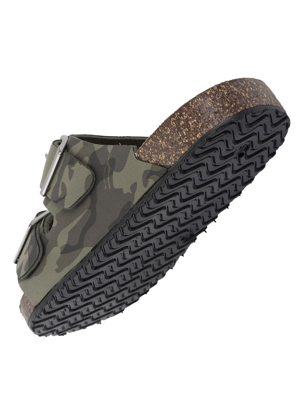 Isotoner Children's Double Strap Camo Mules