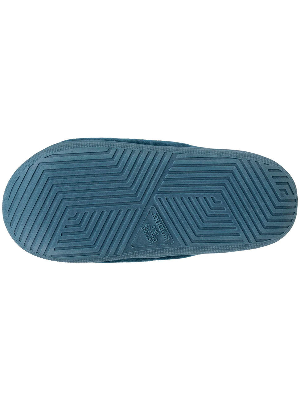 Isotoner Xtra Comfort Bleu Canard Slippers
