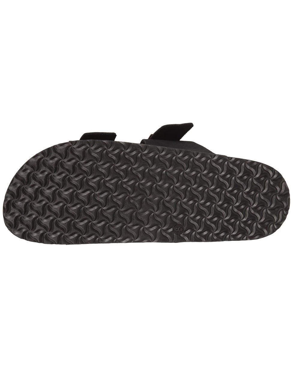 Isotoner Women's Double Strap Black Slippers