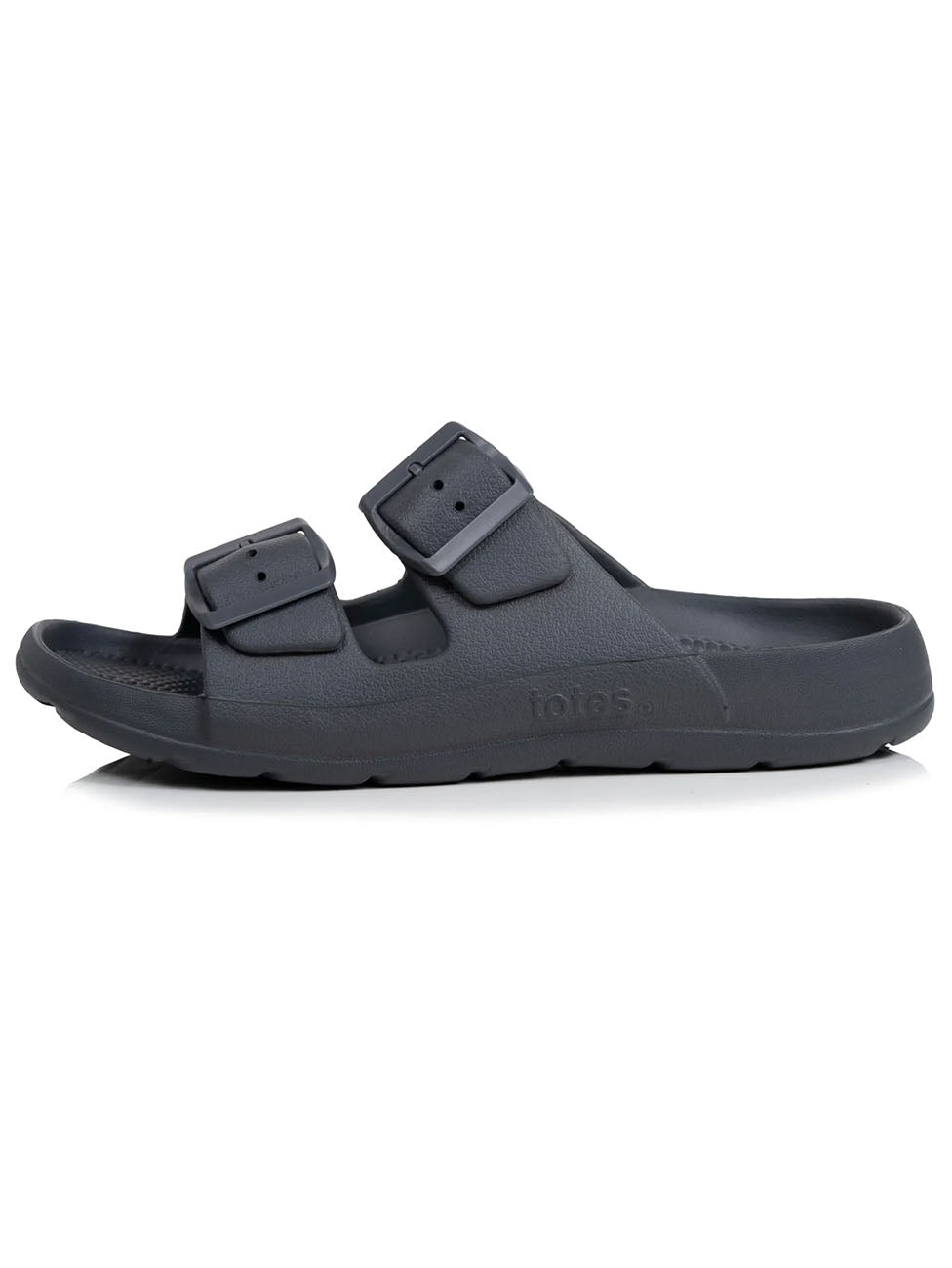 Isotoner Gris Ajustable Mules