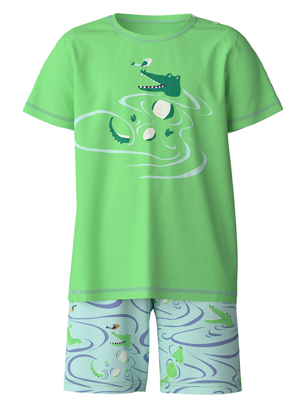 Calida Toddlers Crocodile Short Pyjamas