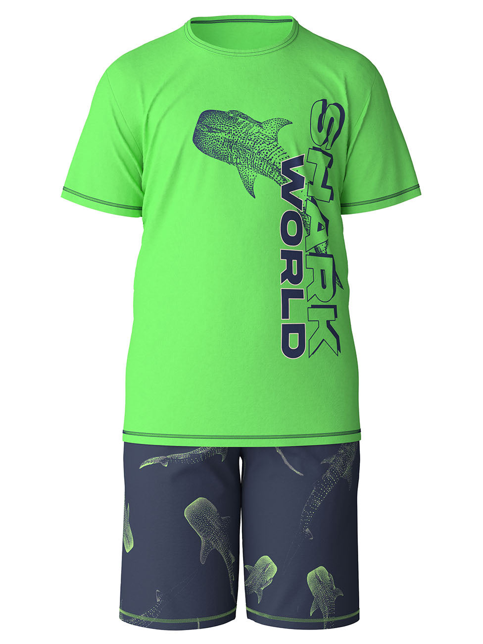 Calida Kids Shark Short Pyjamas