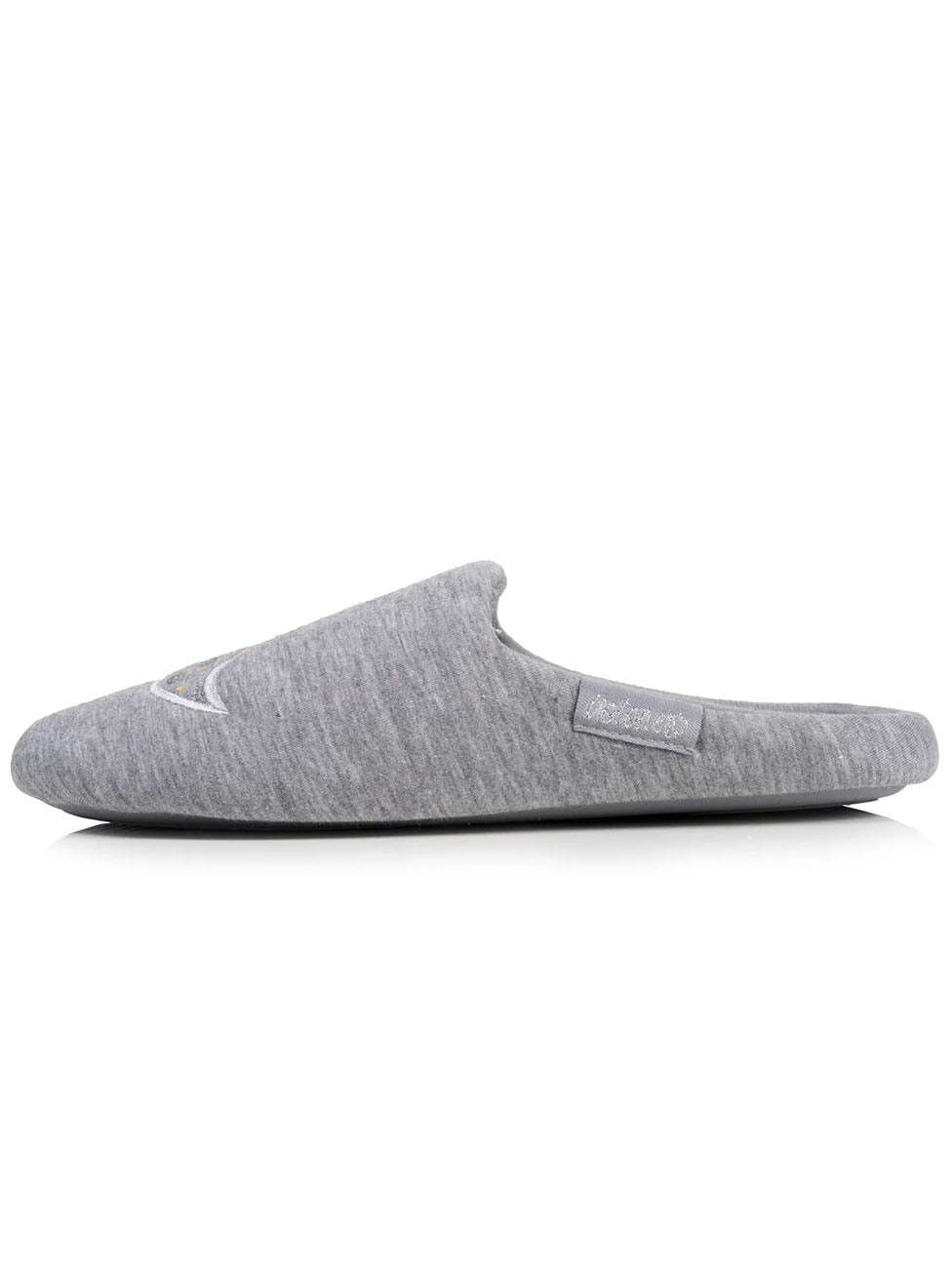 Isotoner Gris Chine Mule Slippers